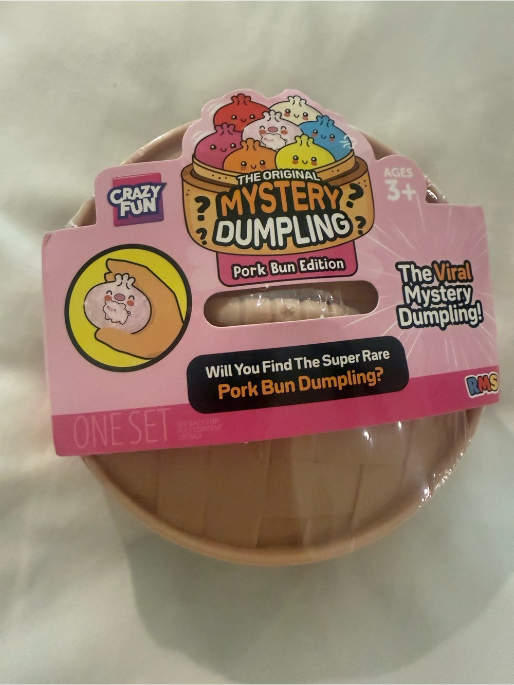 Mystery Dumpling Pork Bun Edition - Pink Collectible Toy